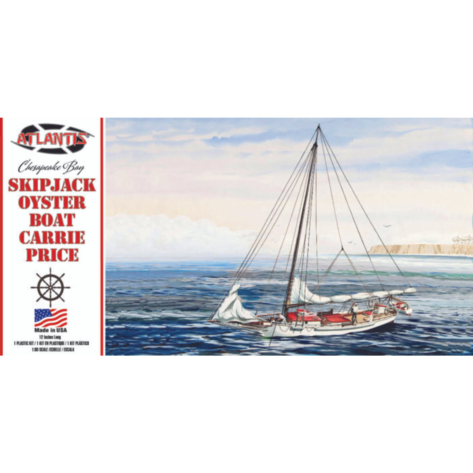Atlantis 1160 1:60 Chesapeake Bay Skip Jack Oyster Boat