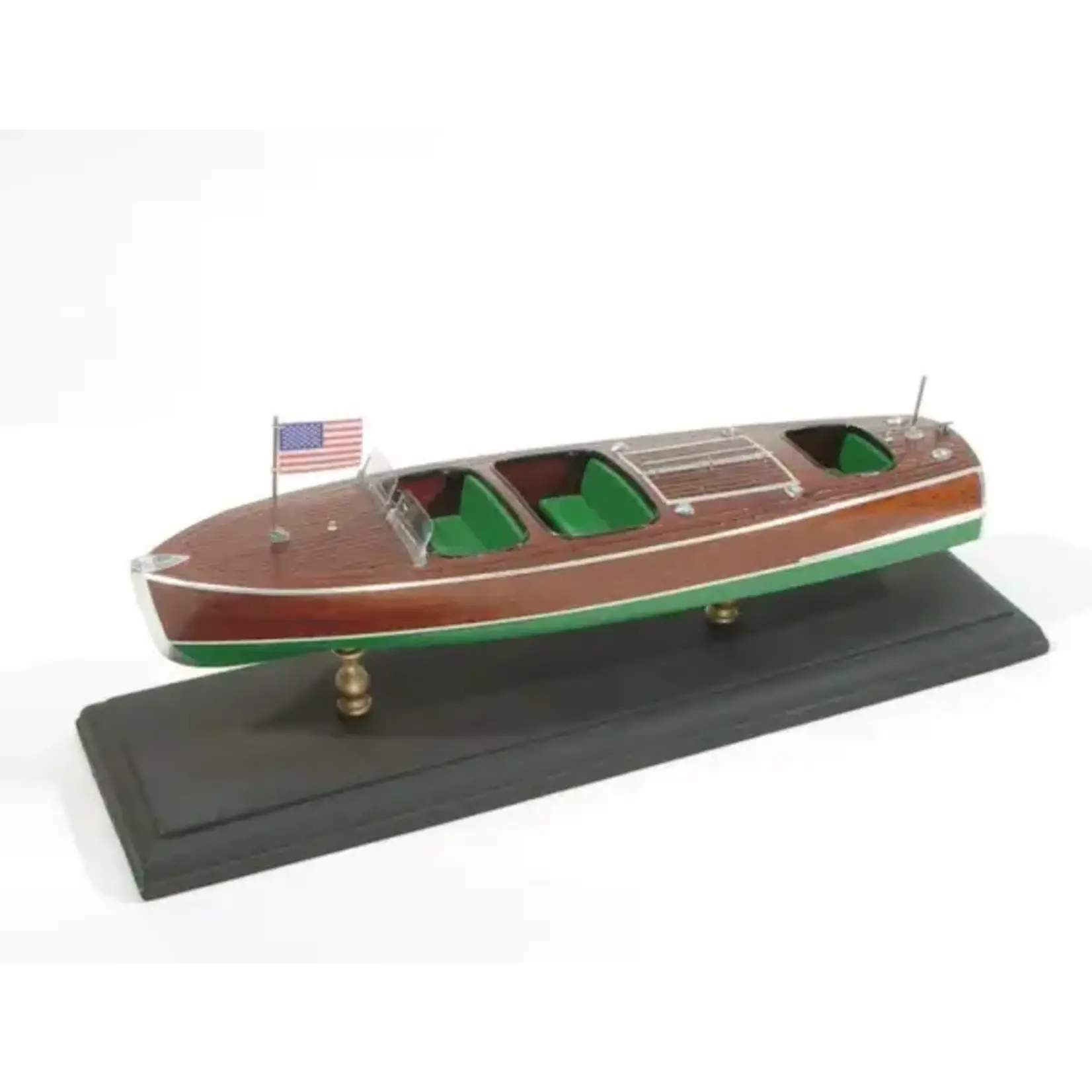 Dumas 1703 1/24 1938 Chris Craft Triple Cockpit Barrel Back Laser Classic Kit