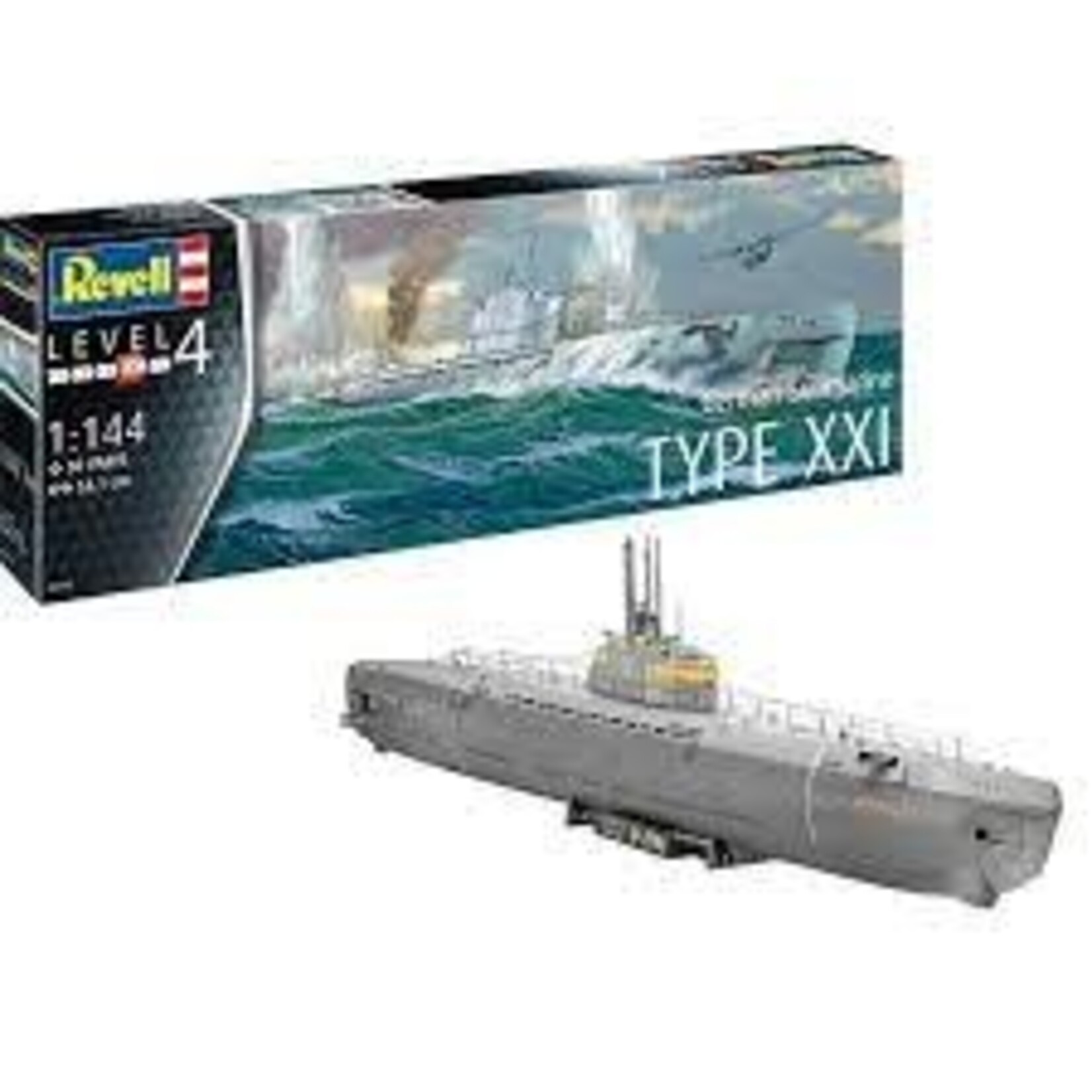 Revell 5177 German XXI Submarine