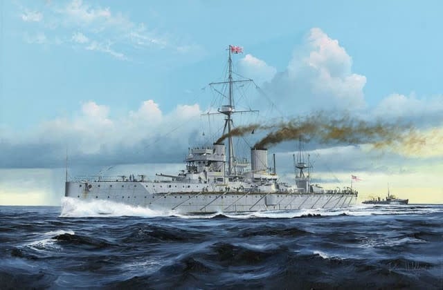 5328 1/350 HMS Dreadnought WWI British Battleship 1907