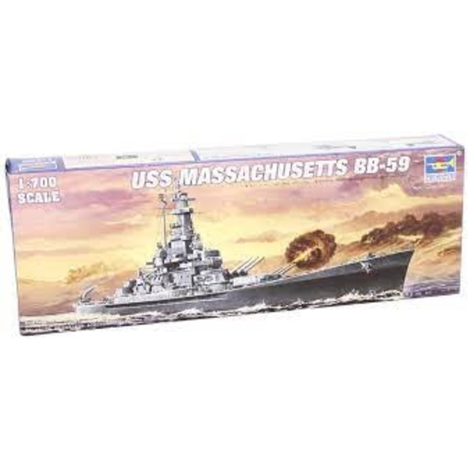 Trumpeter 5761 1/700 USS Massachusetts BB59 Battleship