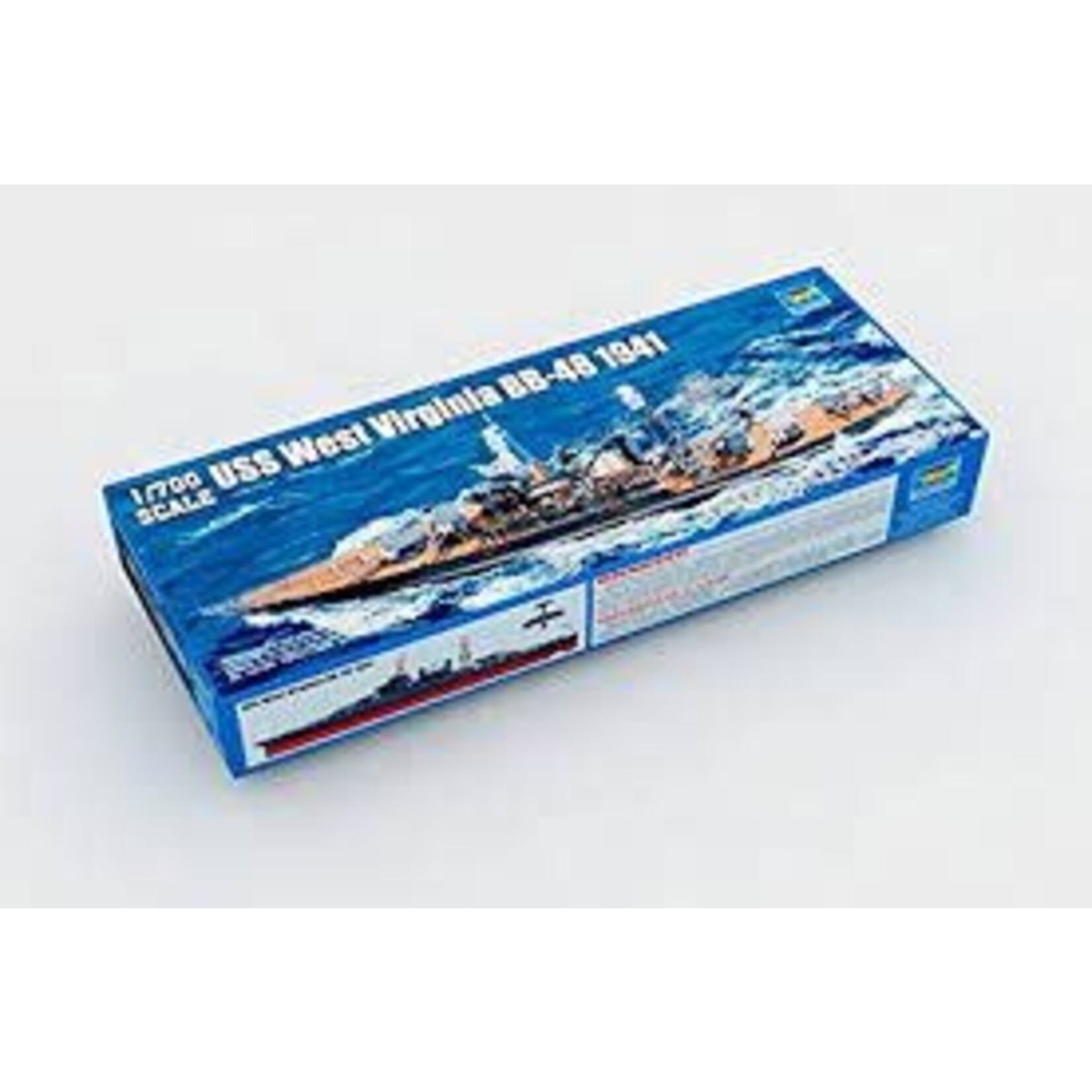 Trumpeter 5771 1/700 USS West Virginia BB48 Battleship 1941