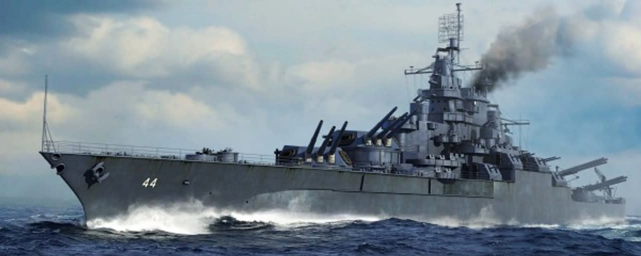 5784 1/700 USS California BB44 Battleship 1945