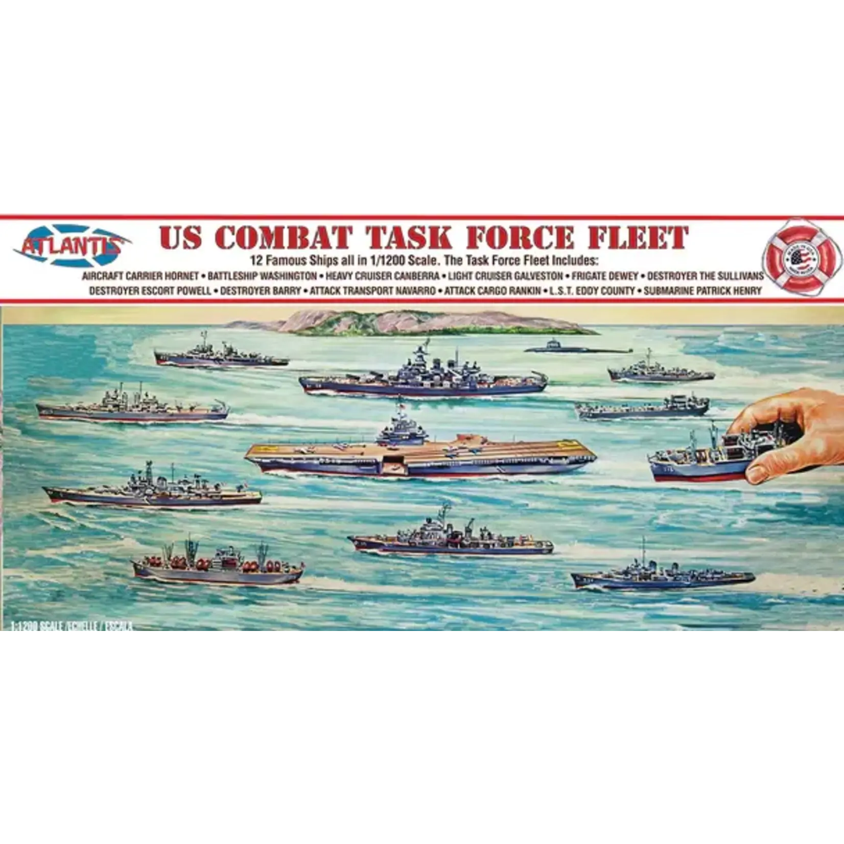 Atlantis 6300 1:1200 US Navy Task Force Set