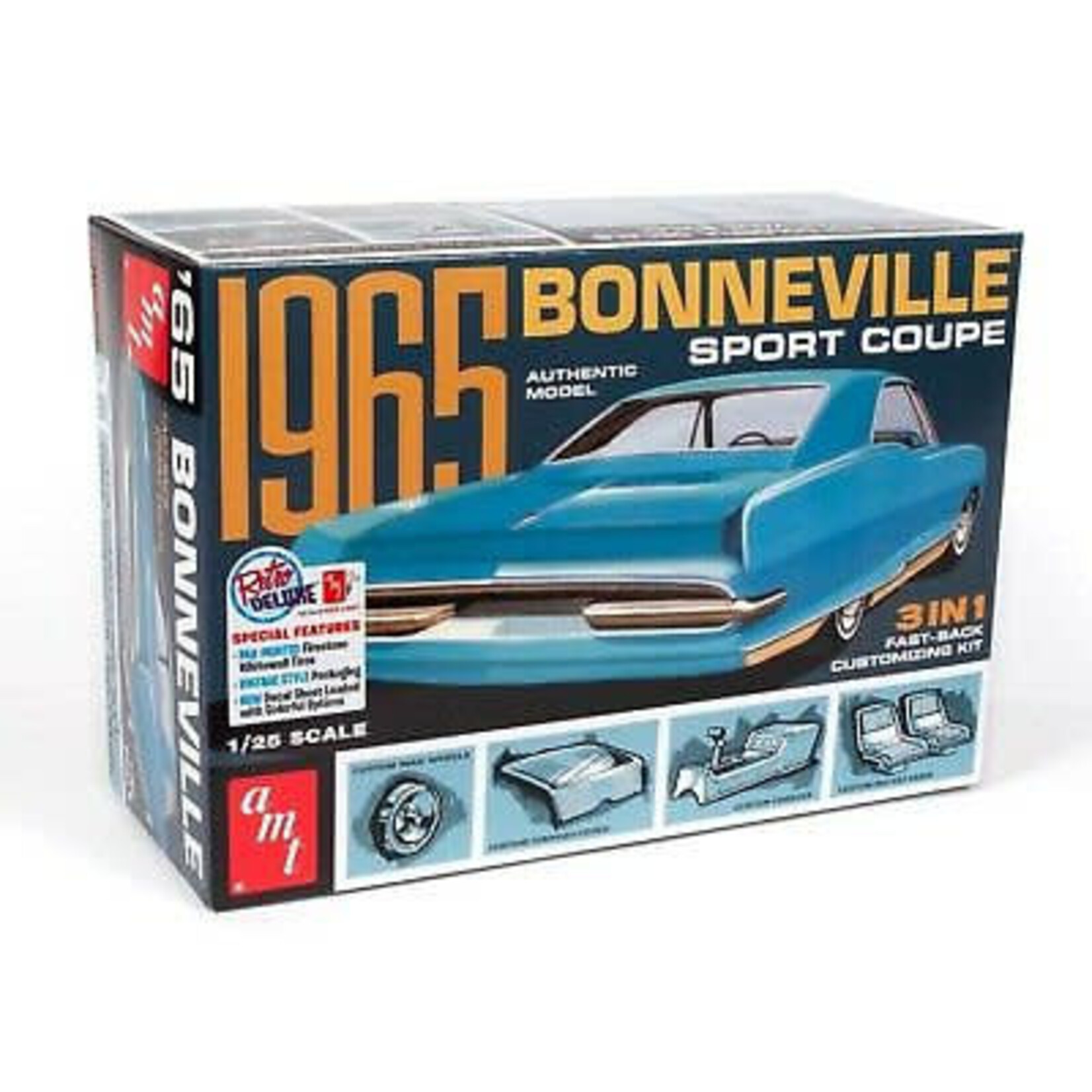 AMT 1260 1/25 1965 Bonneville Sport Coupe