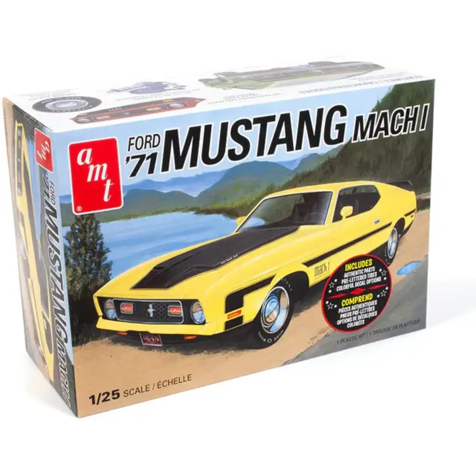 AMT 1262 1/25 1971 Ford Mustang Mach I