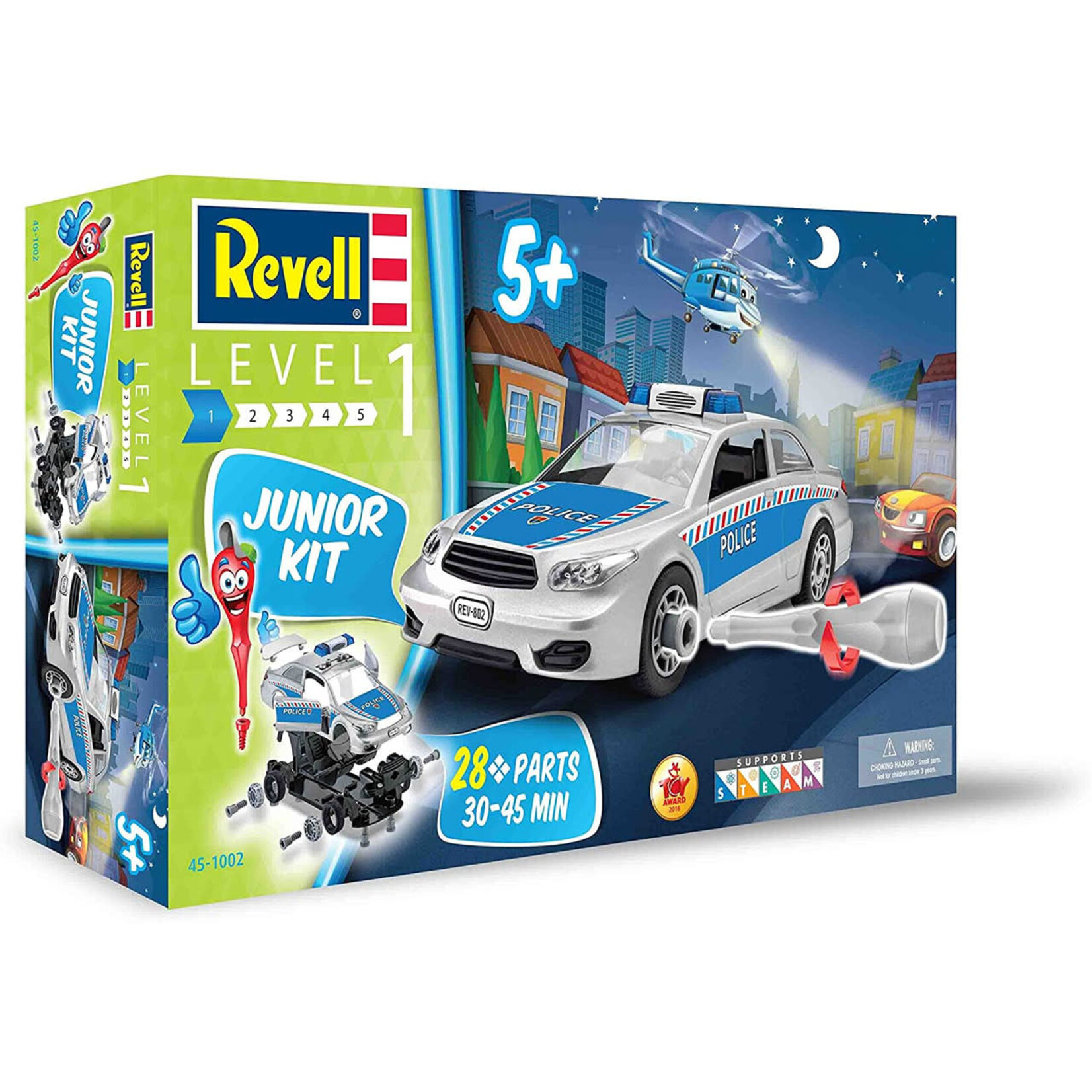 Revell 451002 Revell Jr. Police Car Skill 0