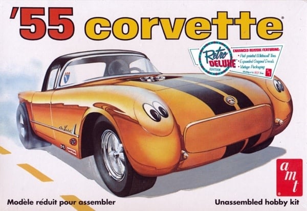 683 55 Chevy Corvette 1/25