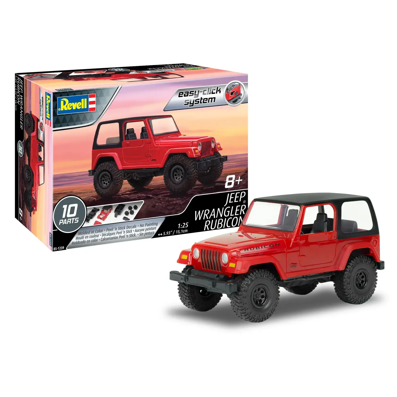 Revell 851239 Jeep Wrangler Rubicon
