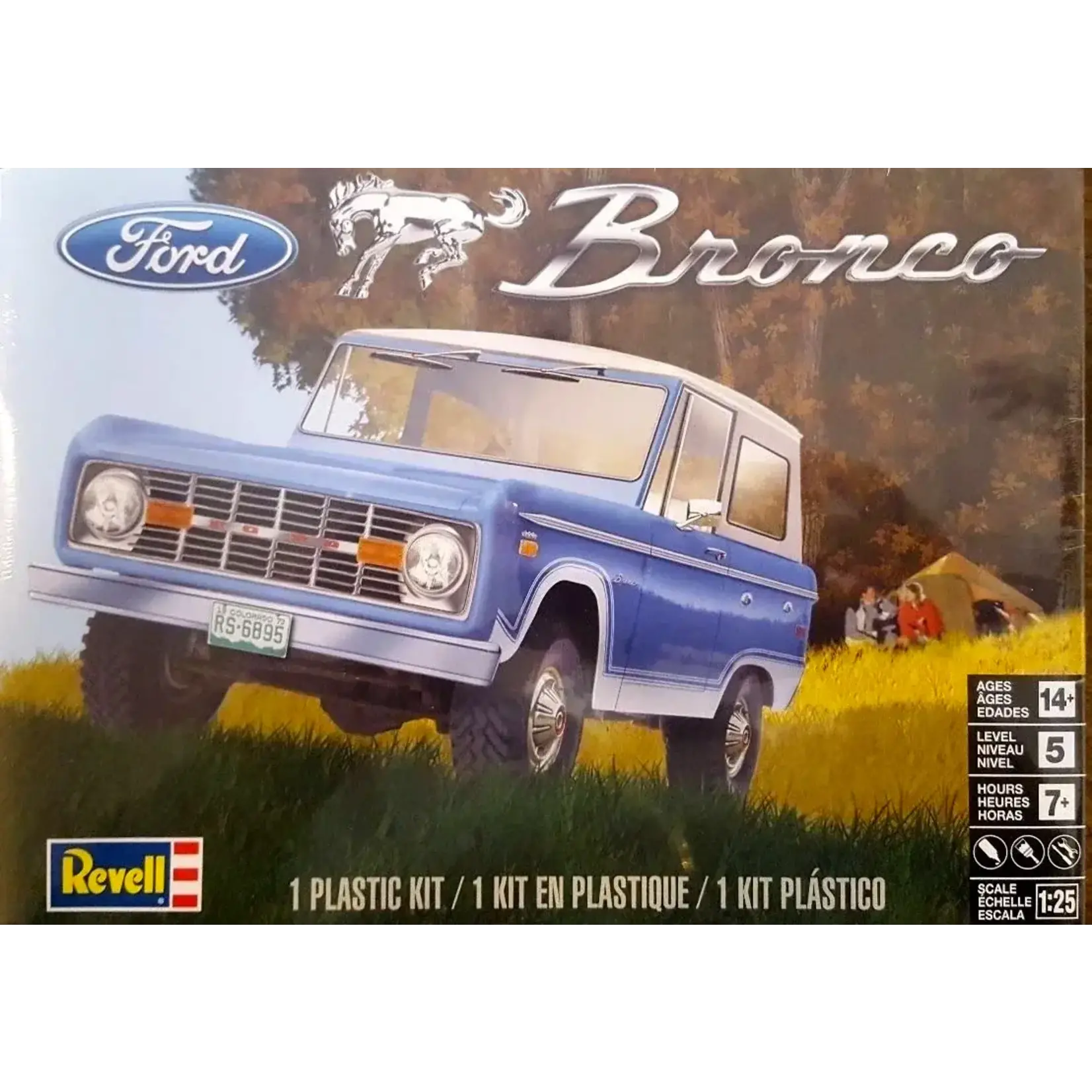 Revell 854320 1/25 Ford Bronco Plastic Model Kit