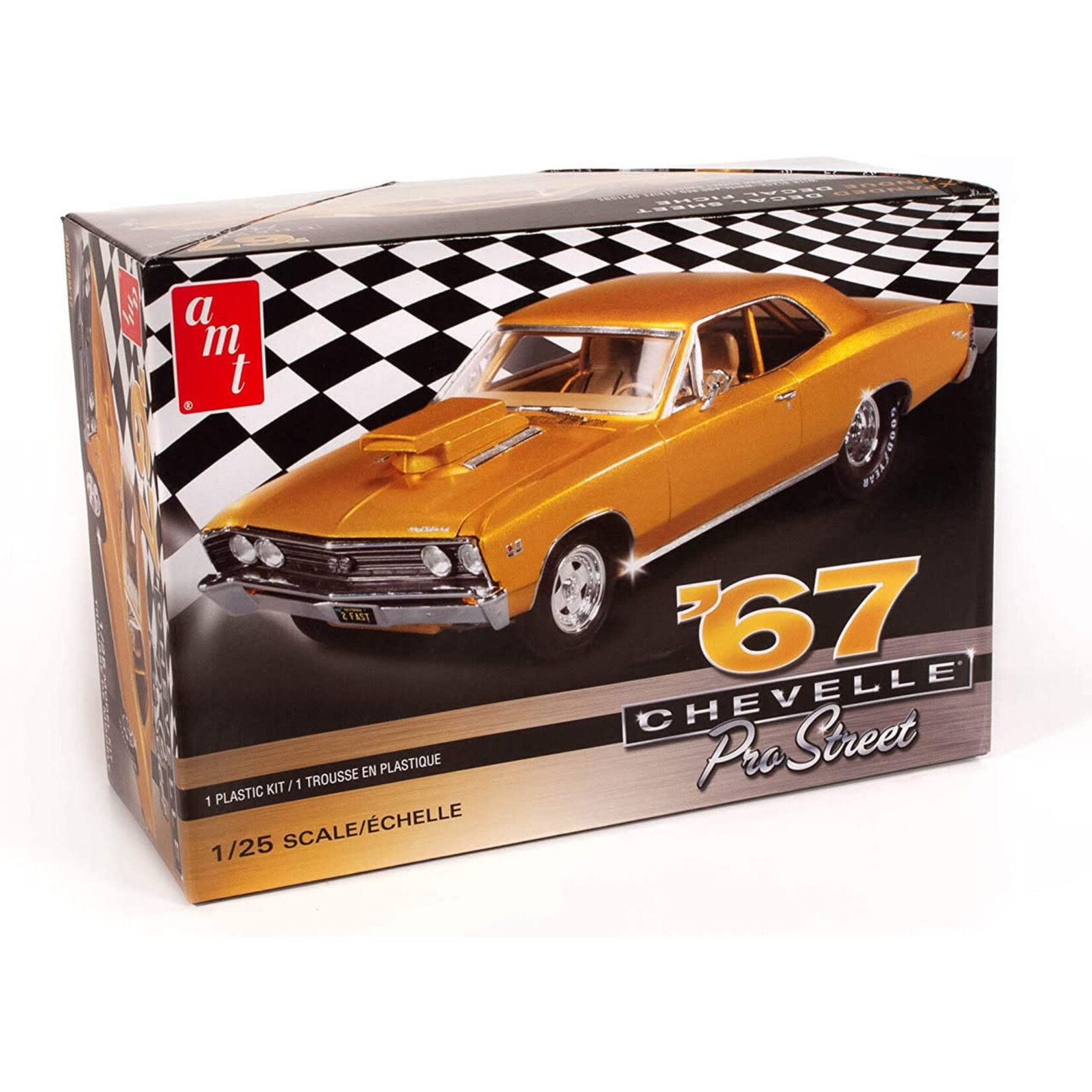 AMT 876 1/25 1967 Chevy Chevelle Pro Street