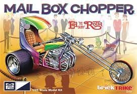 892 Ed Roth Mail box Chopper - Trick Trikes Series 1:25 Scale