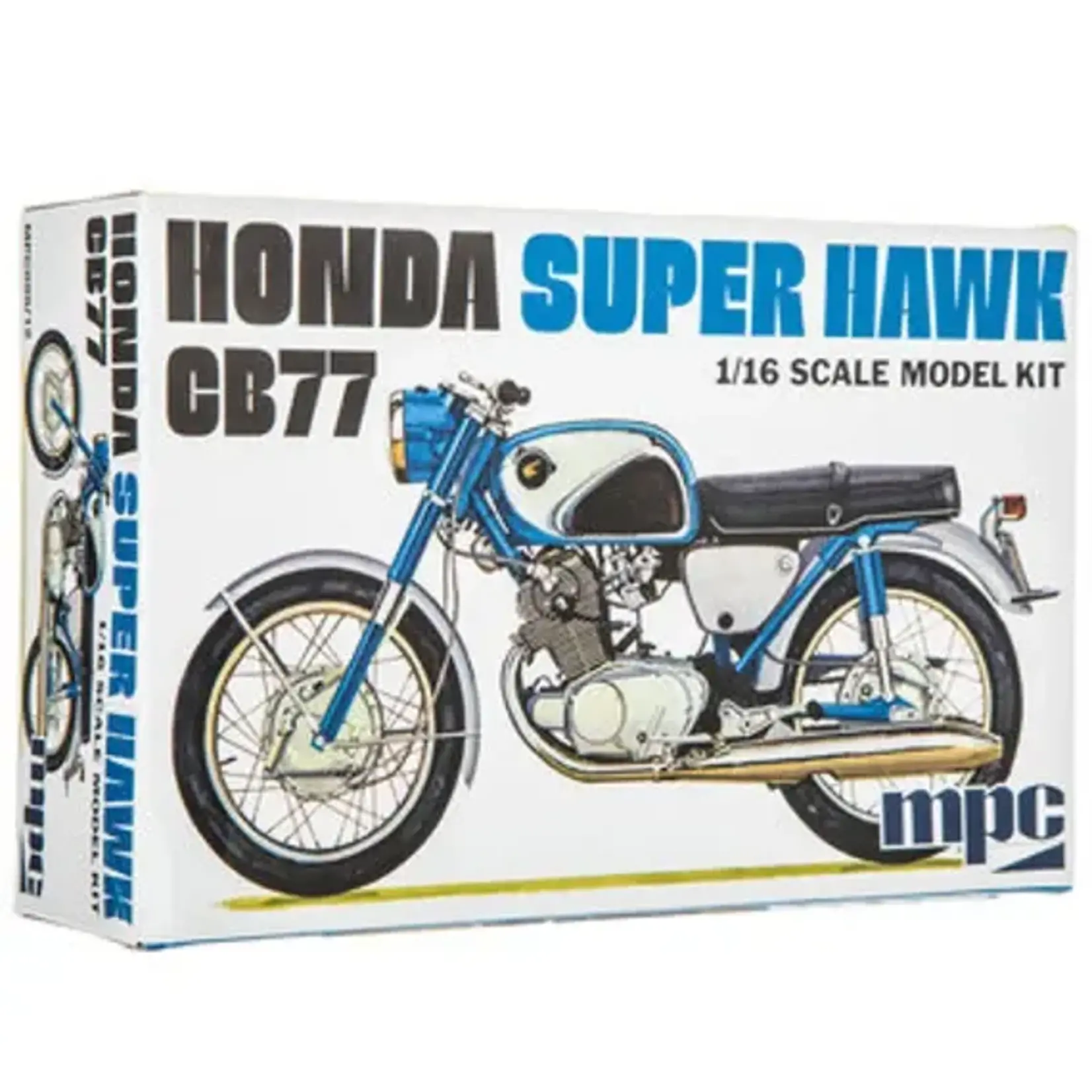 MPC 898 1/16 Honda Super Hawk Motorcycle