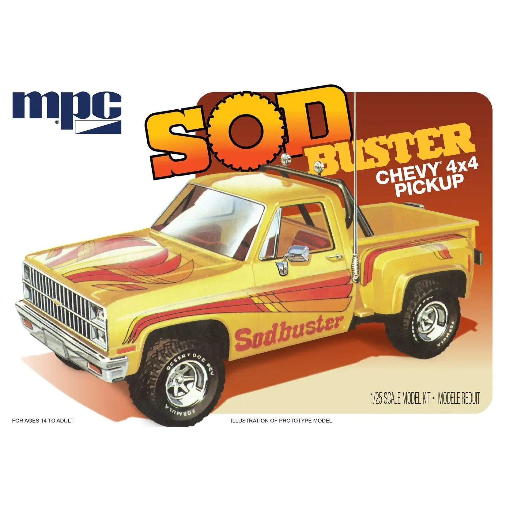 MPC 972 1981 Sod Buster Chev Stepside Pickup