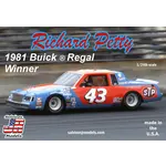 Salvino RPB1981D Richard Petty's 1981 Race Winning "STP" 43 Buick Regal