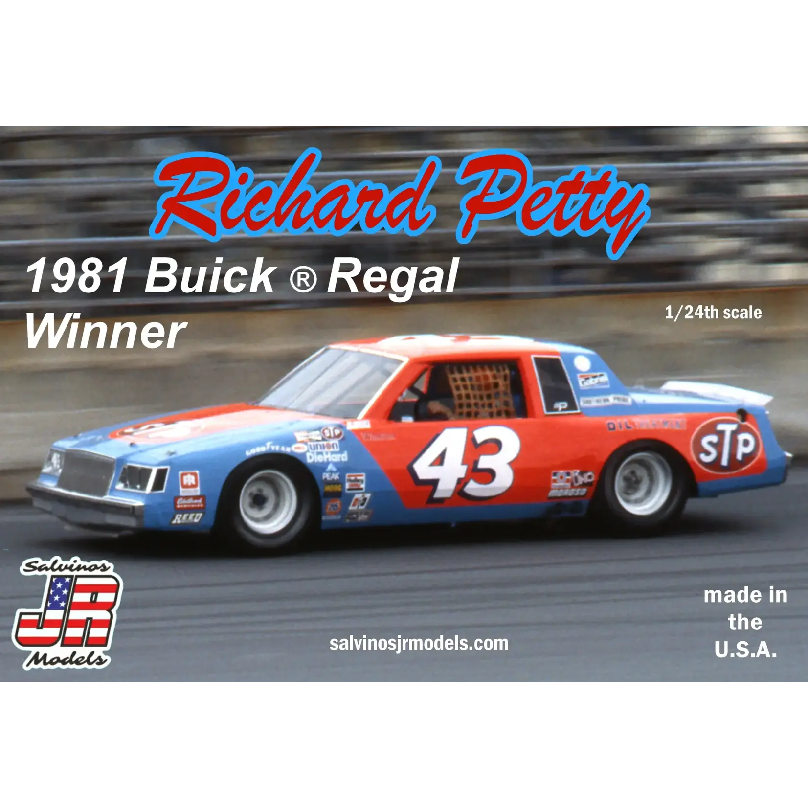 Salvinos RPB1981D Richard Petty's 1981 Race Winning "STP" 43 Buick Regal