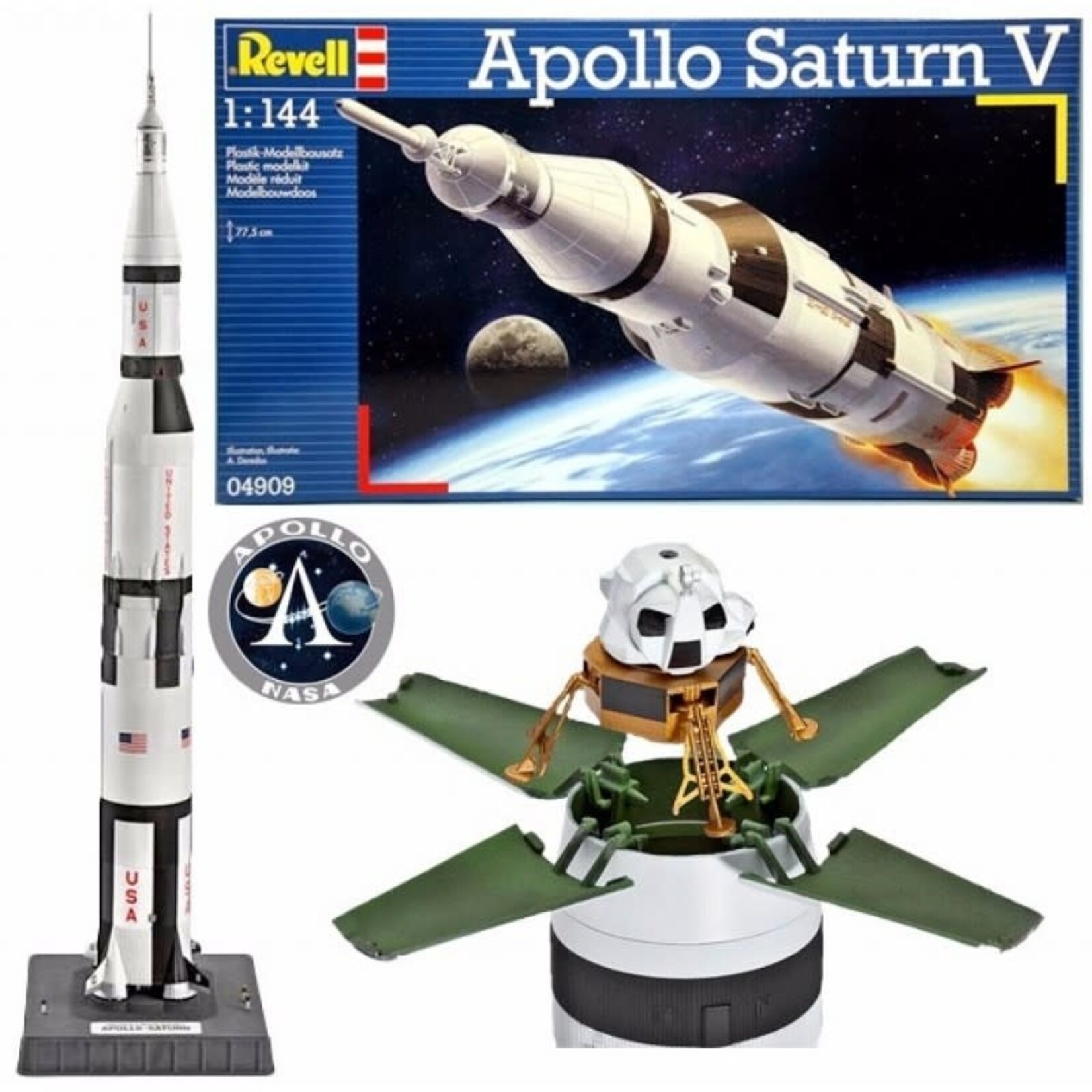 Revell 804909 Apollo Saturn V SL4