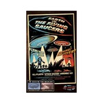 Atlantis 1005 Earth vs The Flying Saucers Plastic Model kit with Backdrop