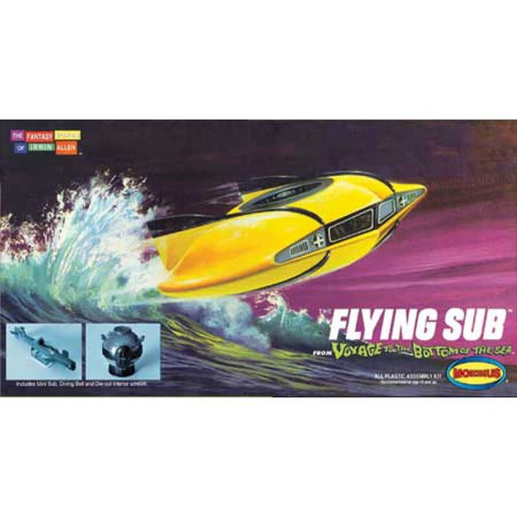 Moebius 101 Flying Sub Mini - Voyage to the Bottom of the Sea