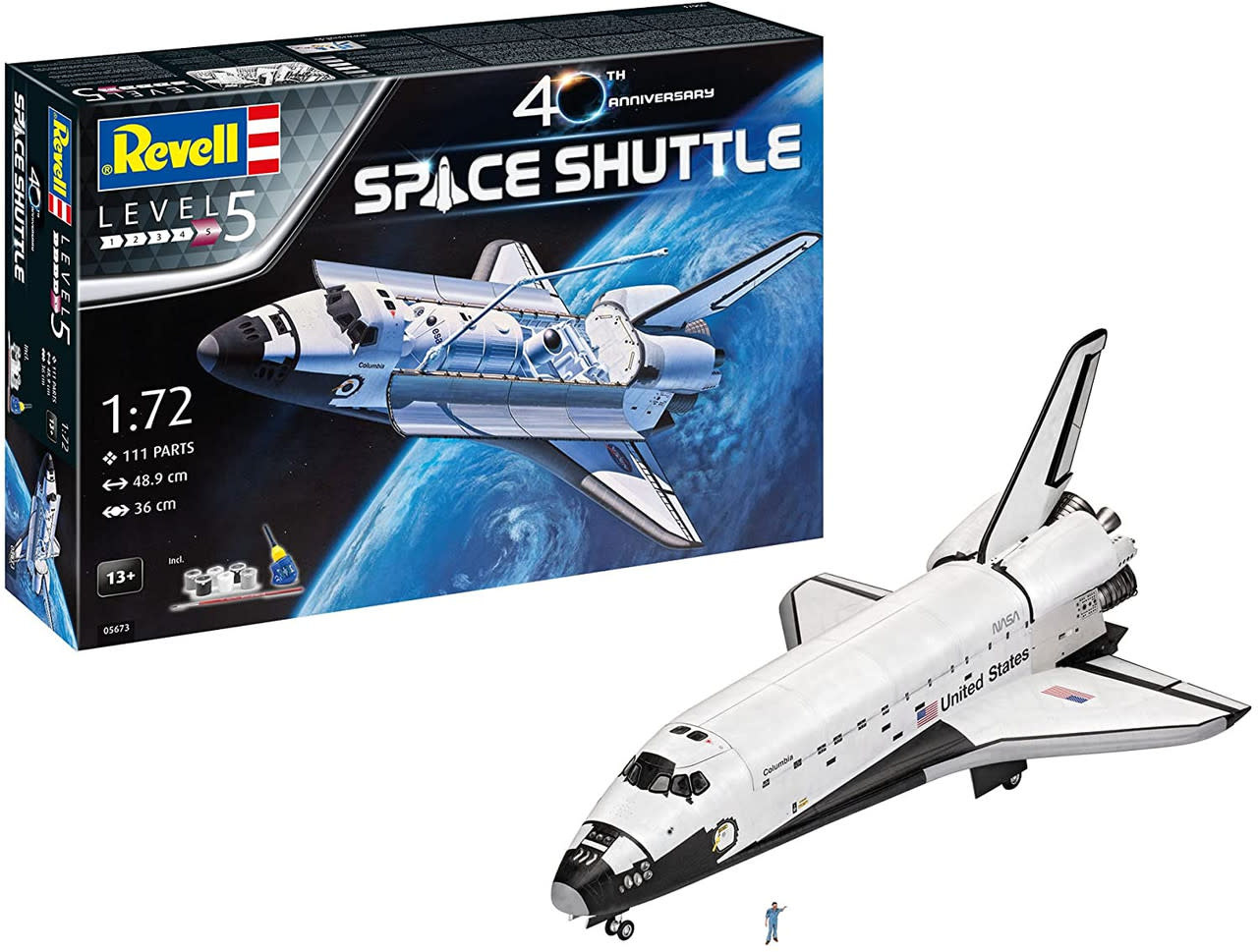 805673 1/72 Space Shuttle 40th Anniversary