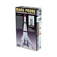 91003 1:200 scale Mars Probe Communication Satellite Rocket