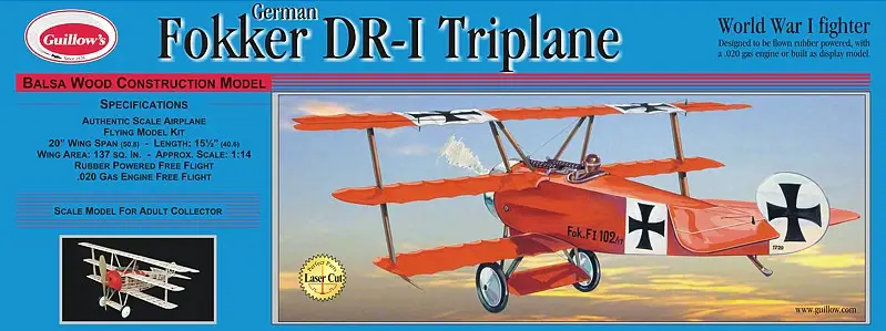 204 Fokker DR-I Triplane