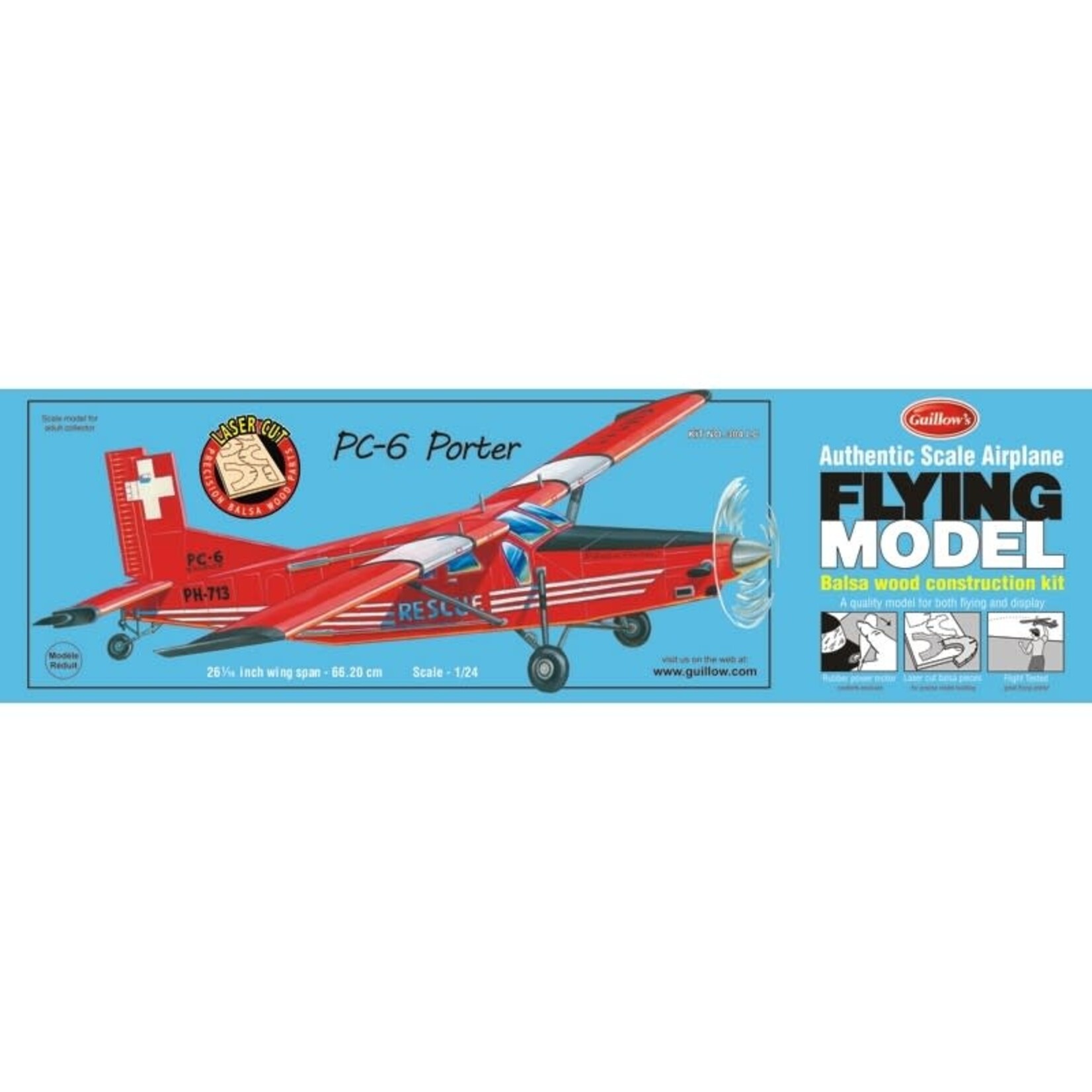 Guillows 304 PC-6 Porter