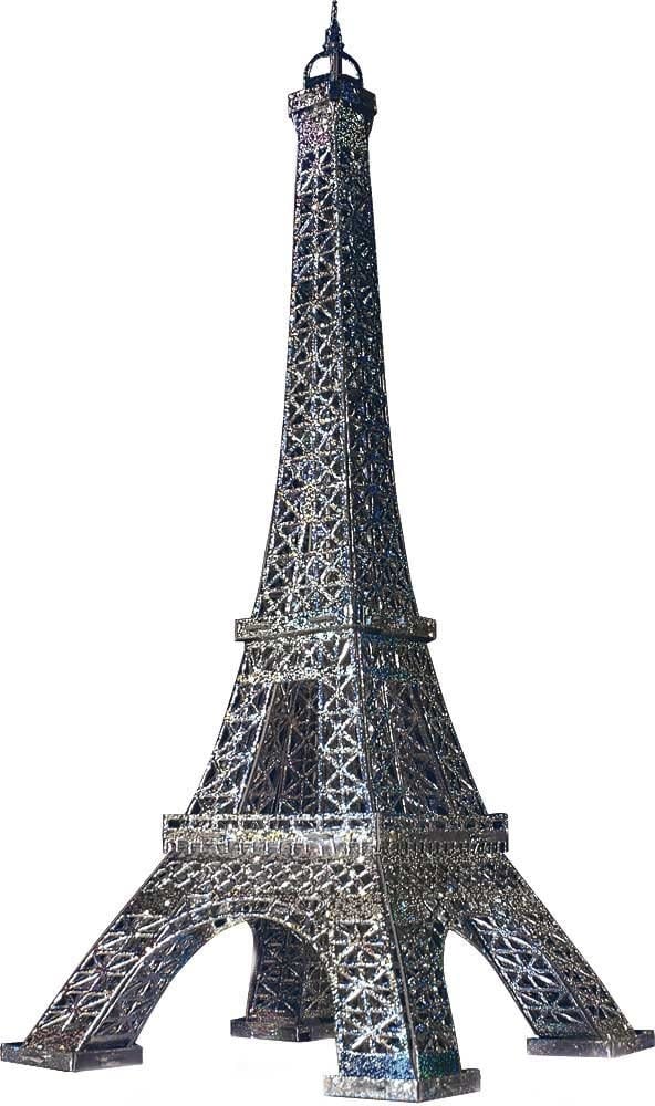 2892 Silver Eiffel Tower by Clever Paper