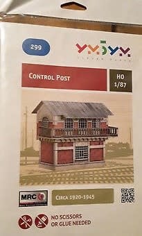 299 HO Control Post by Clever Paper