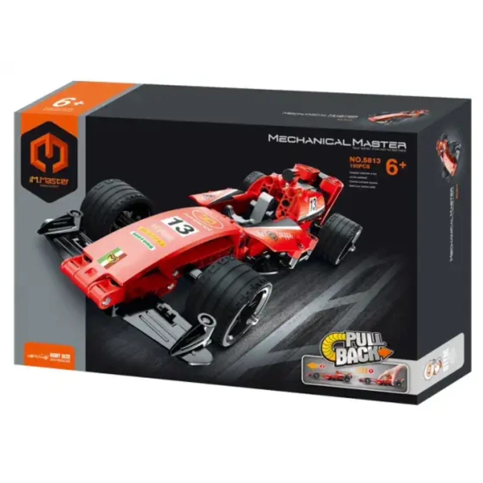 Qihui 5813 Tech Bricks F1 Pull-Back Car