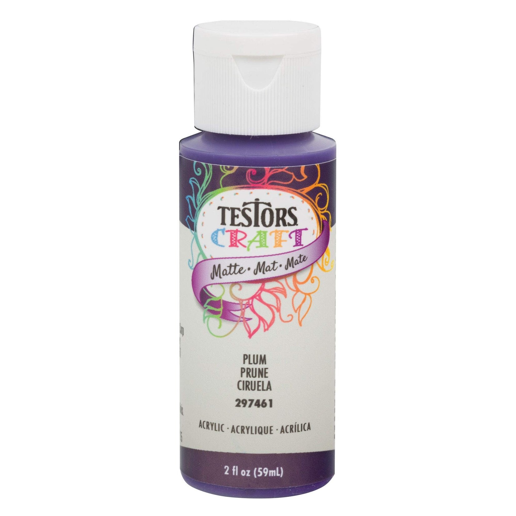 Testors 297461 Matte Plum 2 oz