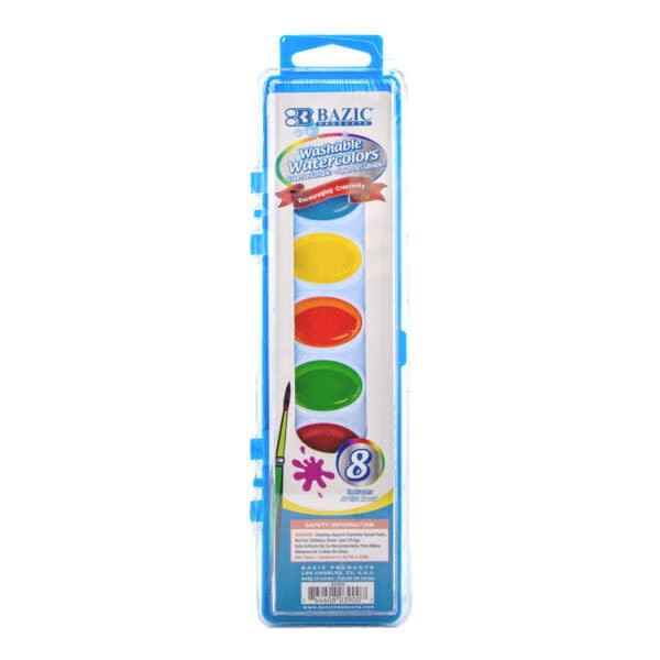 3900 Water color W Brush 8ct