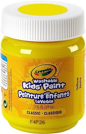 542834 Washable Paint Yellow
