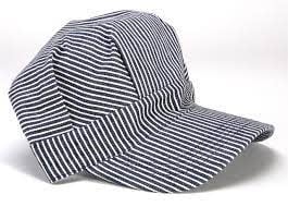 00057 Engineer Cap, Child/Blue