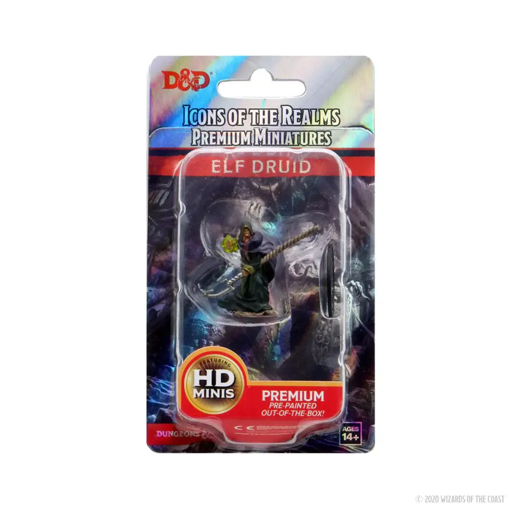 D&D 93040  Icons of the Realms Premium Figures Elf Druid Male