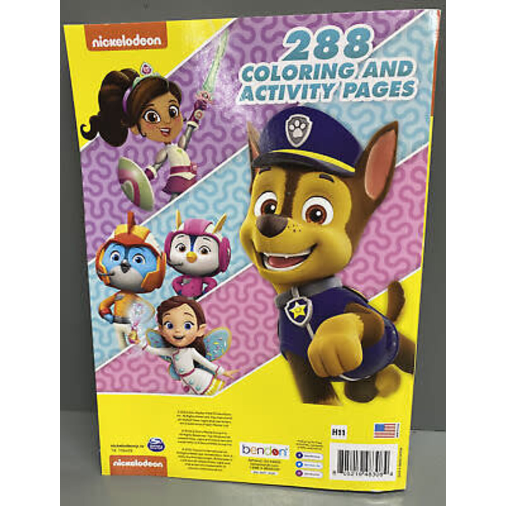 Spin Master Nickelodeon 288 Coloring and Activity Pages
