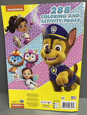 Nickelodeon 288 Coloring and Activity Pages
