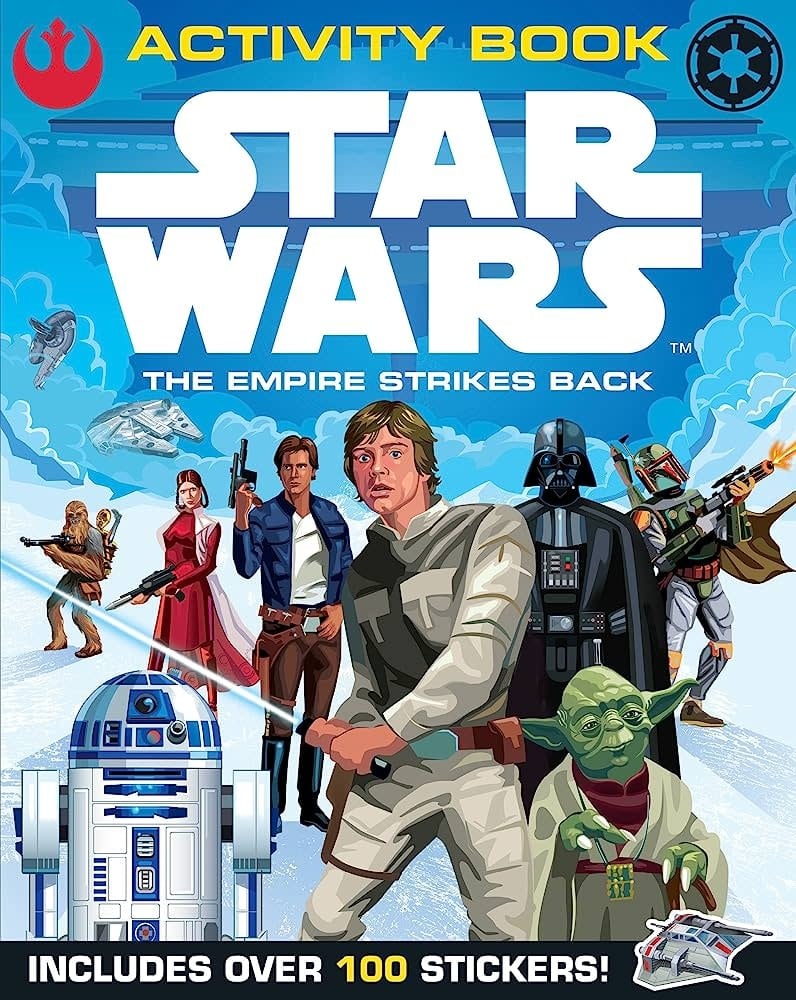 Star Wars Empire Strikes Back Activity Book with 100 Stickers