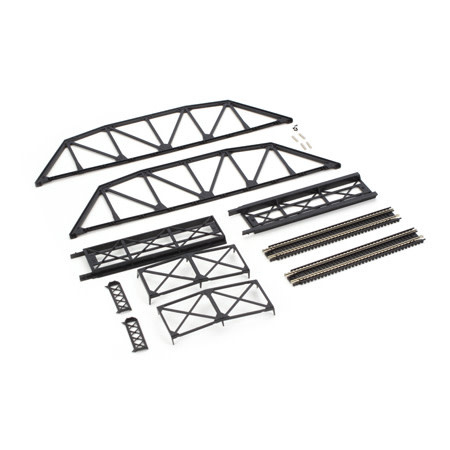 2570 N Code 80 Through Truss Bridge, Black