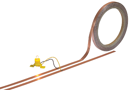 1799 Flat Copper Cable 33' 10m Roll