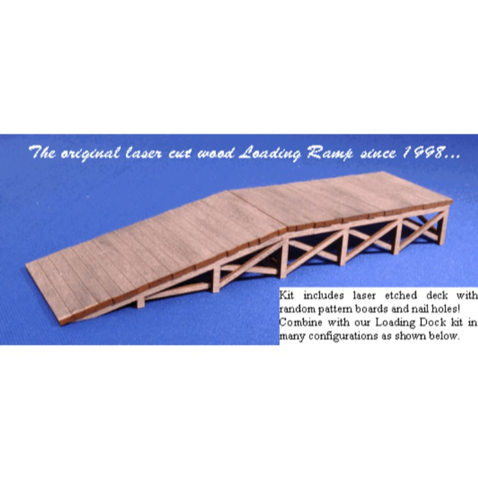 Blair Line 74 N Laser Cut Wooden Loading Ramp