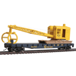 Walthers 9311782 HO Chessie Flatcar with Logging Crane