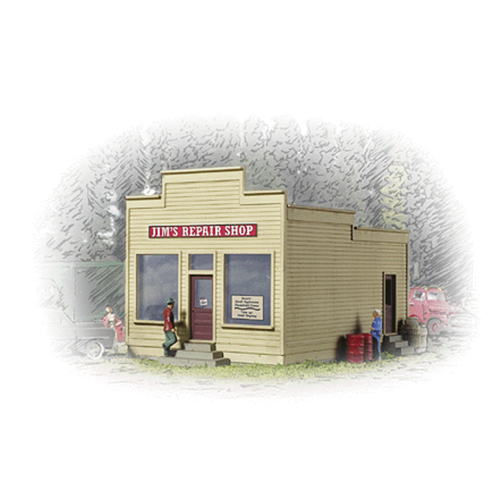 Walthers 9333229 N Jim's Repair Shop