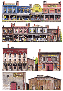 949723 Old West Frontier Instant Buildings