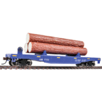 Walthers 9311770 HO Alaska Railroad Log Dump Car