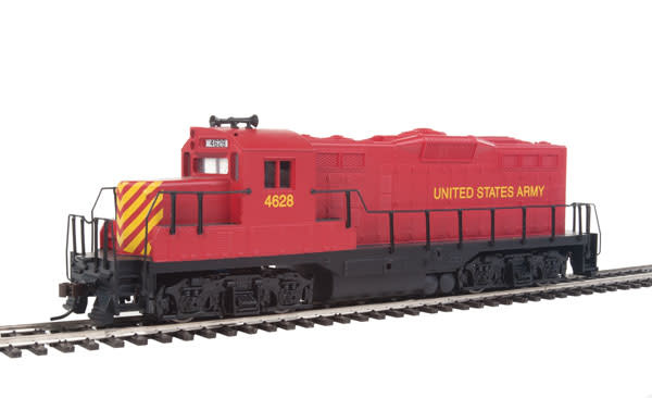 931458 HO EMD GP9M Standard DC United States Army USAX 4628