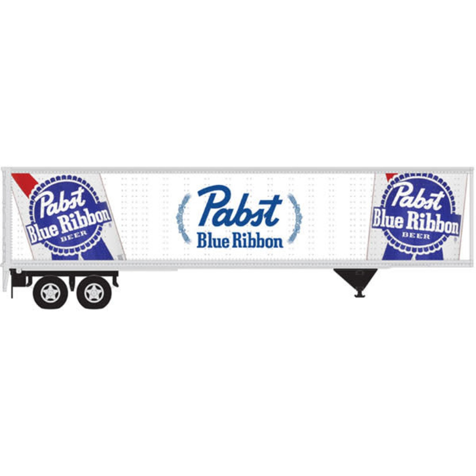 Atlas 20006315 HO 45' Pines Trailer Pabst Blue Ribbon PBR (Red/White/Blue)