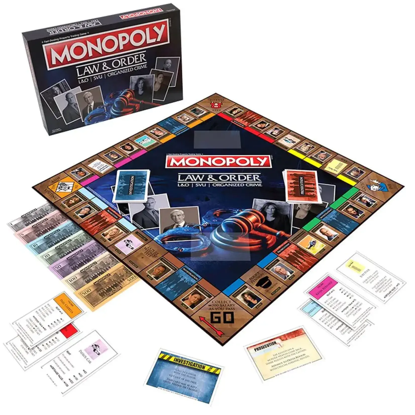 USAopoly Monopoly:  Law & Order