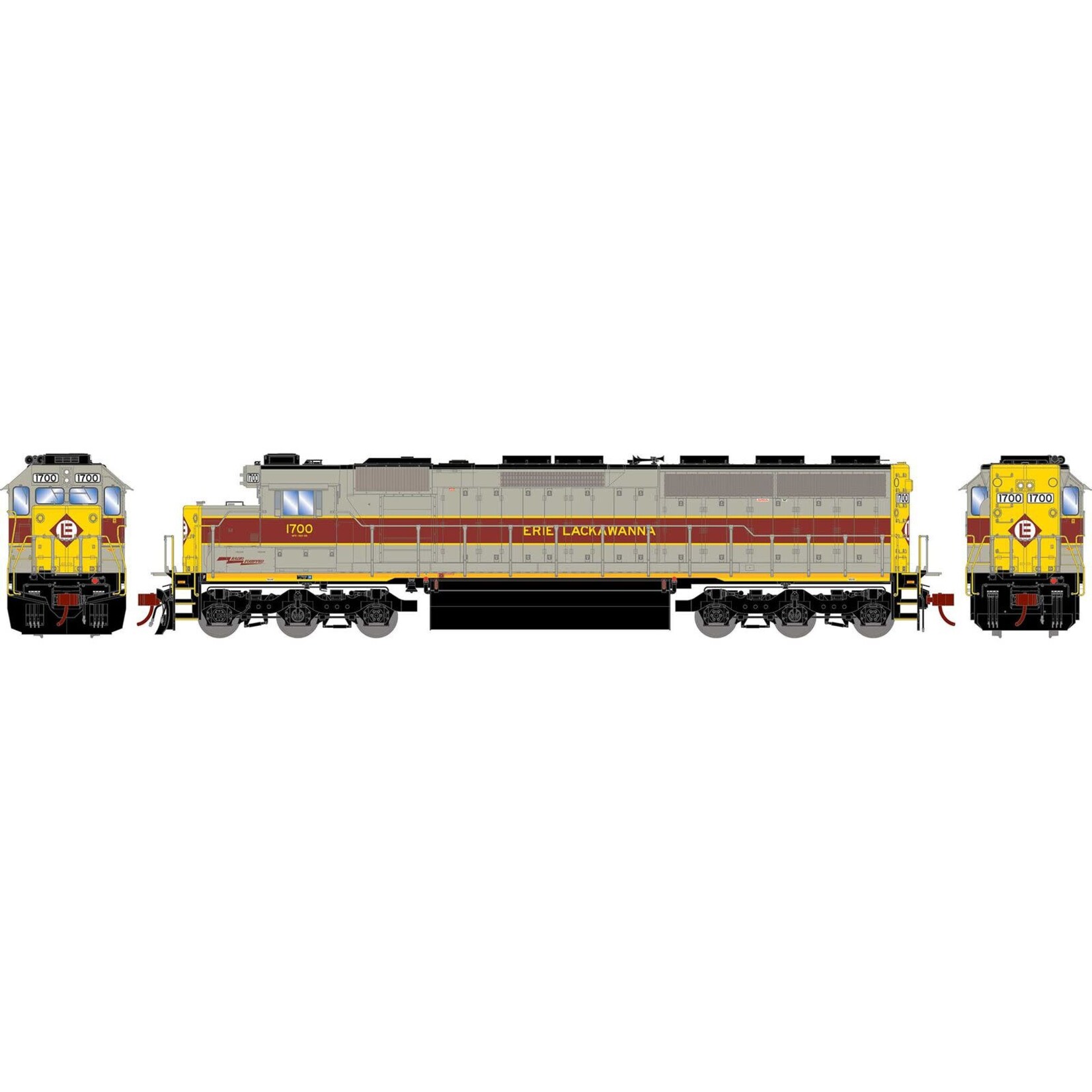 Athearn Genesis 65715 HO SD45-2 Norfolk Southern / Erie Lackawanna Heritage #1700