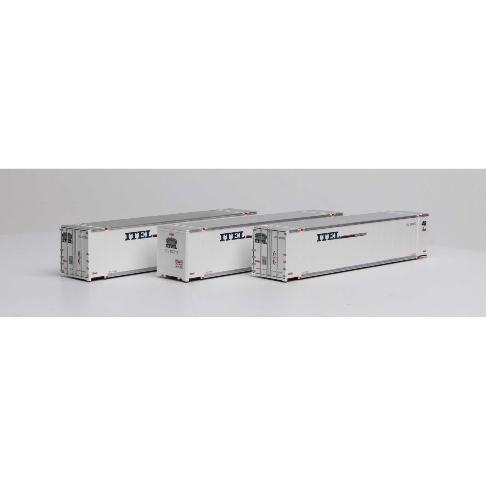 Athearn 27694 HO 48' Container, ITEL #1 (3)